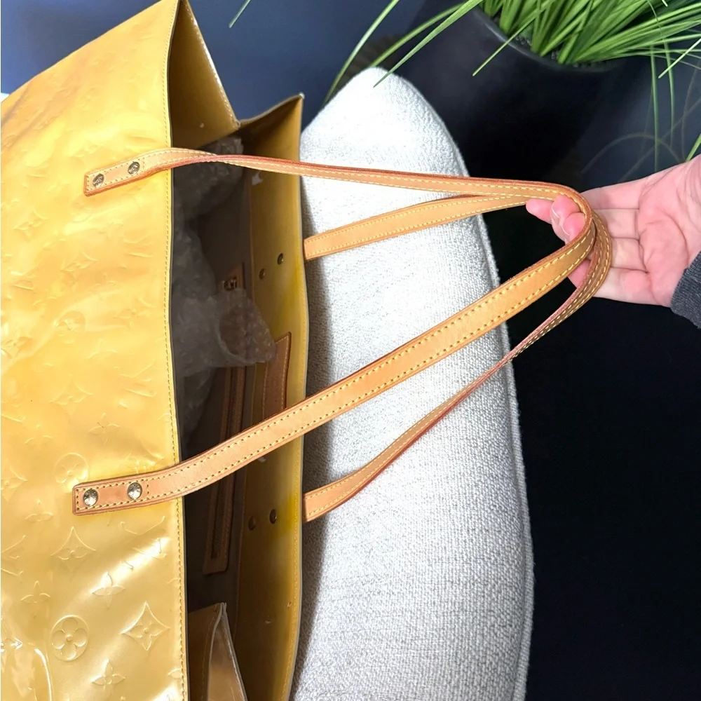 Authentic Louis Vuitton Reade GM Tote bag yellow - Picture 13 of 16